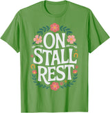 Horse Riding Equestrian Horse Trainer Jockey On Stall Rest T-Shirt - Grass Green