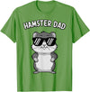 Funny Hamster Design for Men Dad Boys Animal Hamster Lover T-Shirt - Grass Green