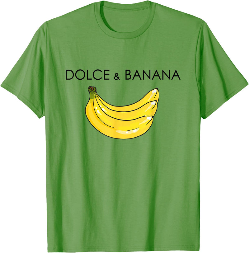 Banana Design costume for Fashion Lover Funny Banana Graphic Humor Sarcasm Fashion Trend T-Shirt - Grass Green