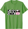 Brother Of The Birthday Girl Cow Family Party Deco Bro of The Birthday Girl Farm Cow Themed Family Matching T-Shirt - Grass