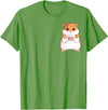 Hamster Children Boys Girls T-Shirt - Grass Green