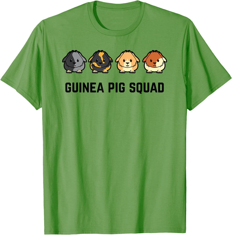 Funny Sarcastic Ironic Quotes & Sayings Cute Cavy Guinea Pig Rodent Team Squad T-Shirt - Grass Green