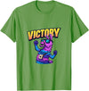 PixelLlama Victory Gaming Victory Llama T-Shirt - Grass Green