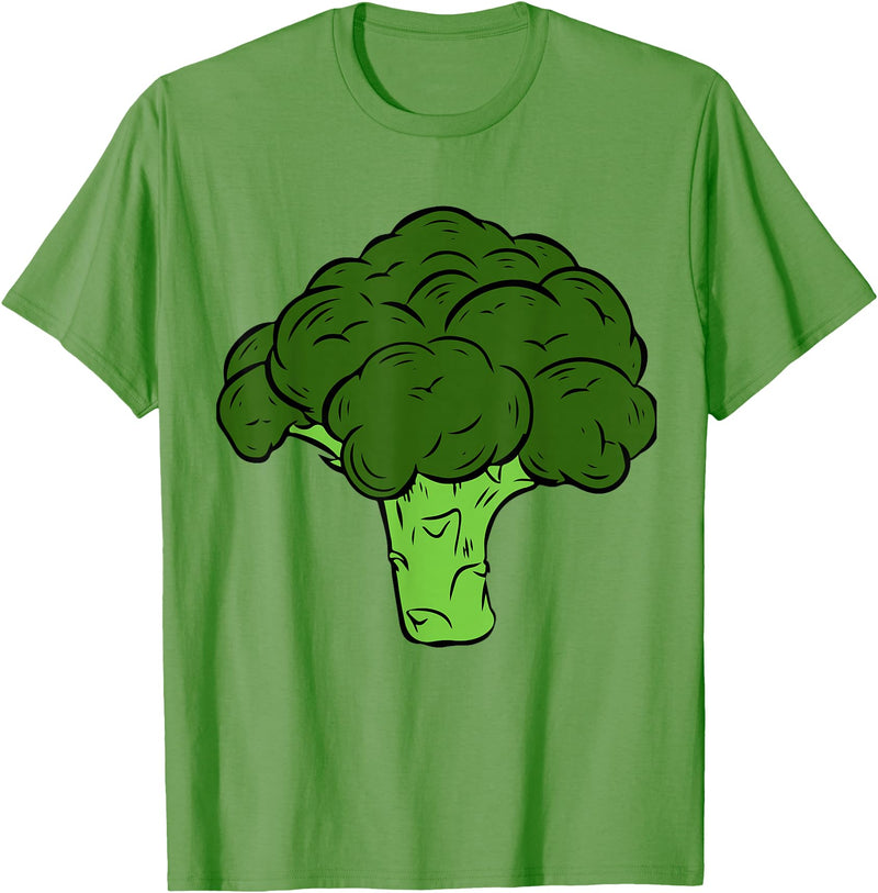 Stylish Lazy Halloween Costumes Broccoli Halloween Costume Matching Adult Kids Toddler 5T 4T T-Shirt - Grass Green