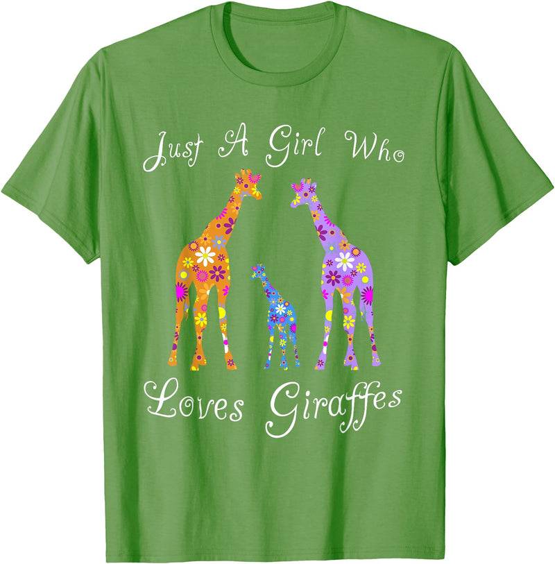 Cartba Giraffe Co. Giraffe Lover Cute T-Shirt - Grass Green