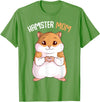 Women's Hamster Mom Hammy Girls T-Shirt - Grass Green