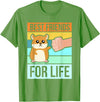 Funny Cute Hamster Gifts Face T-Shirt Best Friends T-Shirt - Grass Green