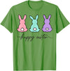 Happy Easter Bunny Rabbit Egg Hunt for Men, Women and Kids T-Shirt in Grass Green