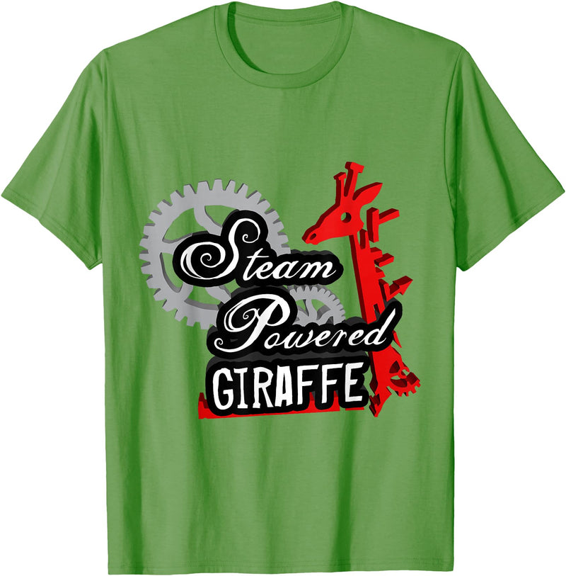 Steam Powered Giraffe LLC Steam Powered Giraffe Logo T-Shirt - Grass Green