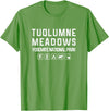 California Shirts Tuolumne Meadows, Yosemite Outdoor T-shirt T-Shirt - Grass Green
