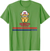 Hesketh Racing Logo World Champion Team Stripes Mascot Retro T-Shirt - Grass Green