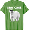 Polar Bear Gift Polar Bear Accessories & Stuff Cool Polar Bear Design for Men Women Kids Polar Bear Lover T-Shirt - Grass Green