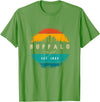 BASBO City of Buffalo New York T-Shirt - Grass Green