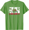 CA Shirt Co. California Republic T-Shirt | NOR CAL T-Shirt T-Shirt - Grass Green