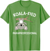 Teacher Gift T-Shirts and Apparel Cute Koala Paraprofessional Gift Appreciation T-Shirt T-Shirt - Grass Green