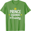 Prince Charming In Training Halloween Costume Prince Charming in Training Halloween T-Shirt - Grass Green