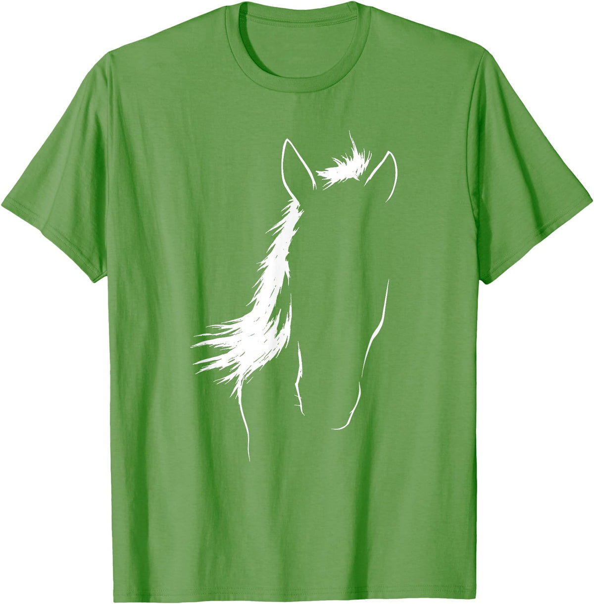 Horseback Enthusiasts Race Horse Equestrian Rider Horse Art Equestrian Horse Lover Rider Horseback Derby Horse T-Shirt - Grass Green