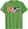 Funny Cow Mom And Dad Birthday Family Tees Dad of The Birthday for Boy Cow Farm 1st Birthday Cow Daddy T-Shirt - Grass Green