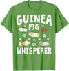 Guinea Pig Lover Apparel For Mom Women Girls Guinea Pig Whisperer Mom Girl Women Funny Guinea Pig Lover T-Shirt - Grass Green