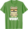 LGBT Bear Community Woof - CSD Bears Gay T-Shirt - Grass Green