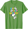 Easter Snoopy Rabbits Hip Hop Hooray T-Shirt in Grass Green