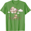 Cute Bearly Wait Baby Shower Bear Matching Family Granny We Can Bearly Wait Baby Shower Bear Family Matching T-Shirt - Grass Green