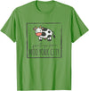 Grüße aus Moo York City - Lustiges Kuhmotiv Greetings from Moo York City - Funny Cow Motif with Saying T-Shirt - Grass Green