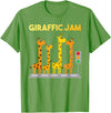 Giraffe Gift For Giraffe Lover Accessories & Stuff Cute Giraffe Design for Men Women Adult Safari Giraffe Lover T-Shirt - Grass Green