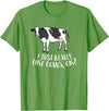 Cute Cow Animal Gifts Cattle Cow Farmer Gift I Just Really Like Cows, Ok? T-Shirt - Grass Green