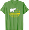 Port Stevens P.S.75 Design Canada Polar Bear Ontario Hudson Bay T-Shirt - Grass Green