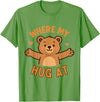 Where My Hug At Co. Where My Hug at Bear Hug Graphic T-Shirt - Grass Green