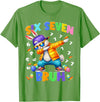Bruh Happy Easter Bunny Dabbing Rabbit Men Boy Kid T-Shirt in Grass Green