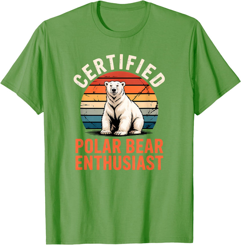 Polar Bear Shirts & Gifts Polar Bear T-Shirt - Grass Green