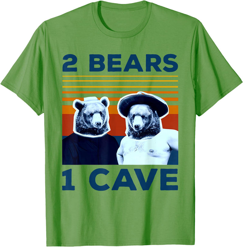 2 BEARS 1 CAVE T-Shirt - Grass Green
