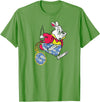 Alice in Wonderland - Late White Rabbit T-Shirt in Grass Green