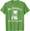 My Flabbers Bear, Bear Funny, Gasted Bear Flabbers My Flabbers Have Been Gasted, Funny Graphic, Bear Art Cute T-Shirt - Grass Green