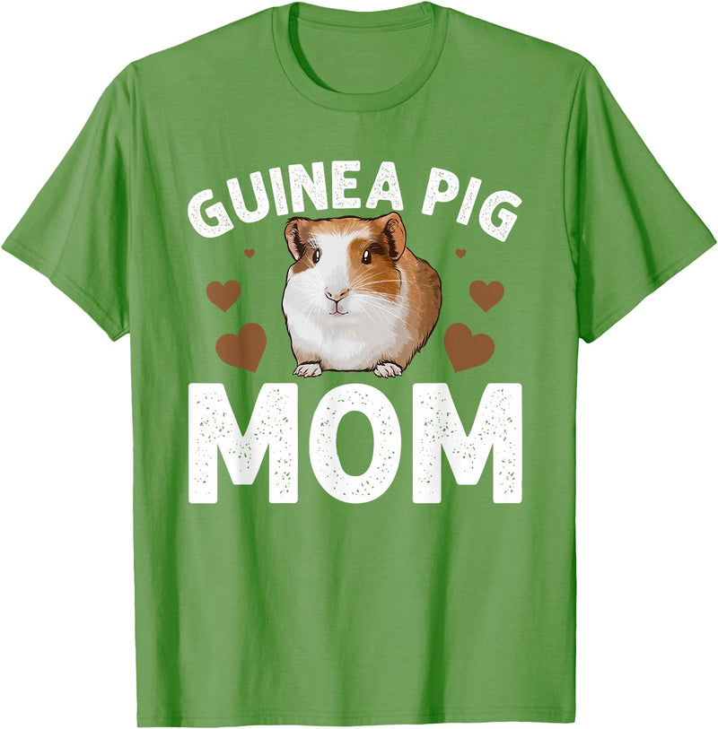 Guinea Pig Gift Guinea Pig Accessories & Stuff Cute Guinea Pig Art for Women Girl Adult Guinea Pig Lovers T-Shirt - Grass Green