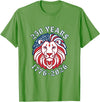 250th Anniversary Vintage Funny Cute Tees 250 Years 250th Anniversary July 4th Lion T-Shirt - Grass Green