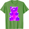 Urban Empyre Purple Gummy Bear T-Shirt - Grass Green