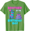 gaming gamer Birthday Llama Pinata Family Apparel Brother Birthday Boy Llama Pinata Party Family mathing Men T-Shirt - Grass Green