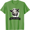 Not Today Heifer Funny Cattle Apparel Not Today, Heifer Funny Holstein Cow T-Shirt - Grass Green