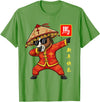 Year Of The Horse Tee Chinese zodiac New Year 2026 Year of The Horse 2026 Dabbing Horse T-Shirt - Grass Green