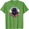 Wild Plains Buffalo Bison Gifts T Shirts & Hoodies Womens Girls Old West Retro Vintage Floral Buffalo Lover T-Shirt - Grass