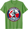 Greenland Lover Stuff Greenland Defense Front Polar Bear Greenland is not for Sale T-Shirt - Grass Green