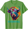 Love Wyoming Accessories, Apparel and Home Decor Wyoming American Bison Lover Buffalo for Men Women Souvenir T-Shirt - Grass