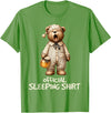 Schlafanzug Shirt Official Bear Sleep Shirt T-Shirt - Grass Green