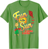 Llama Llama Red Pajama Netflix Fun in The Sun Tee Shirt T-Shirt - Grass Green