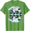 Polar Wildlife Wilderness Lover Polar Bear Arctic Wildlife Nature Animal T-Shirt - Grass Green