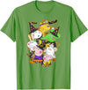 Peppa Pig Halloween Happy Costumes Group Shot T-Shirt - Grass Green