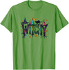 Whimsical Witchy Halloween Witchy Vibes T-Shirt - Grass Green
